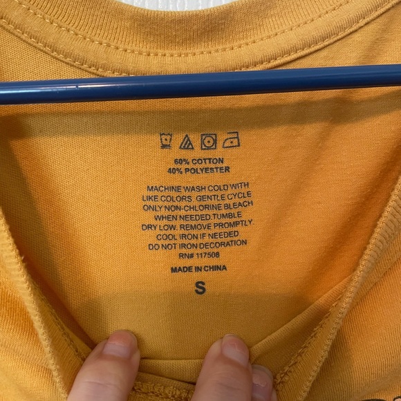 Nashville Graphic T-Shirt - Mustard Yellow - Picture 3 of 3